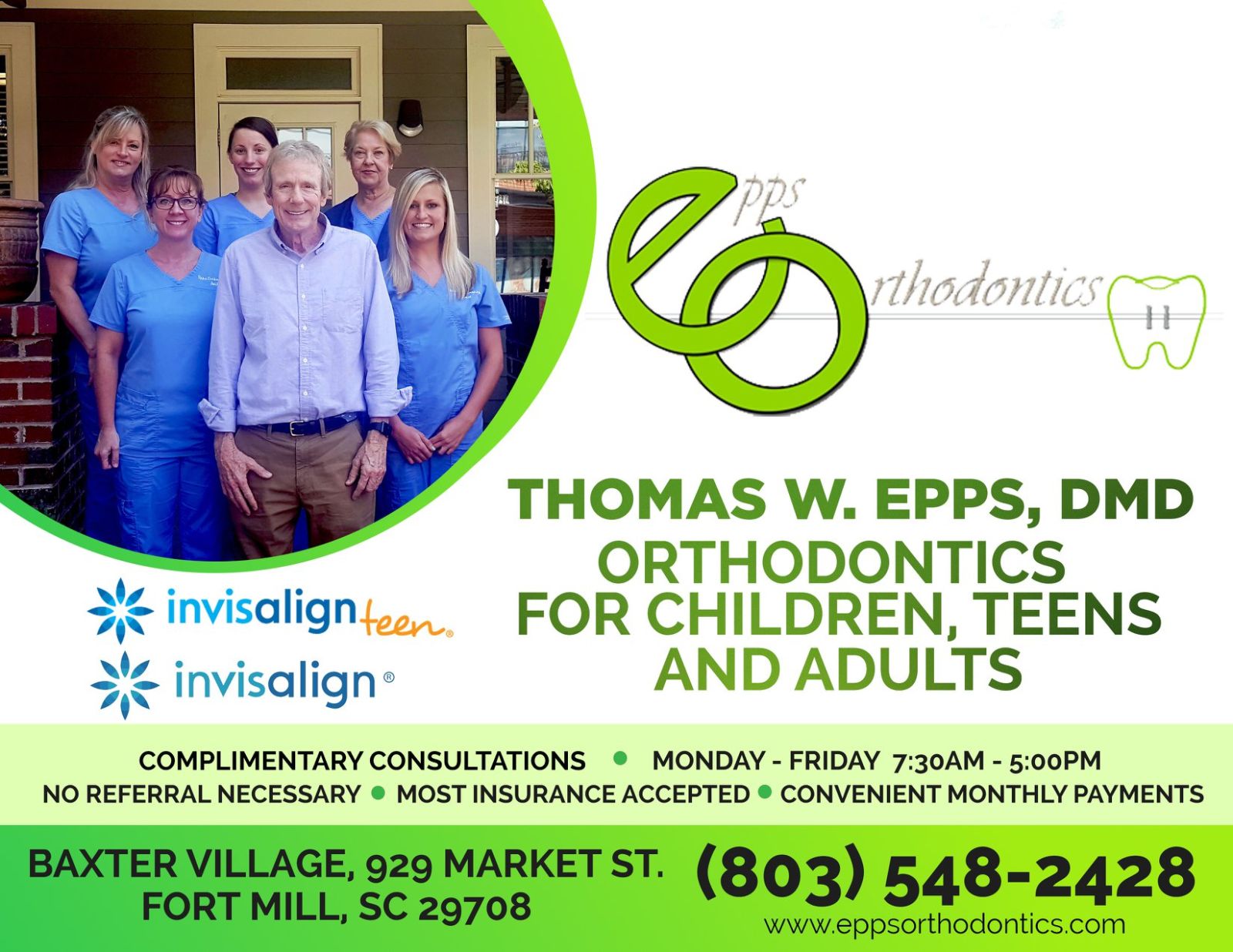 Epps Orthodontics Top 10 York County, SC